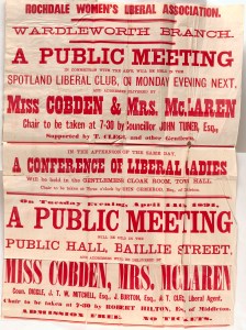 13 Cobden 1105 Public Meeting poster