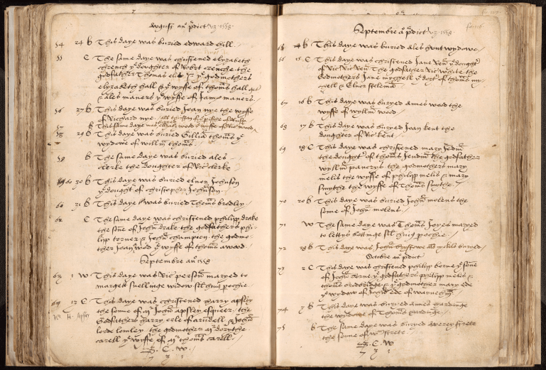 19 Par 106-1-1-1 1558 burials