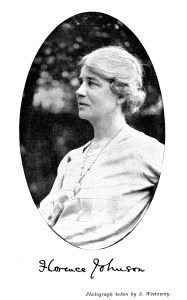 Florence Johnson 1930 Magazine