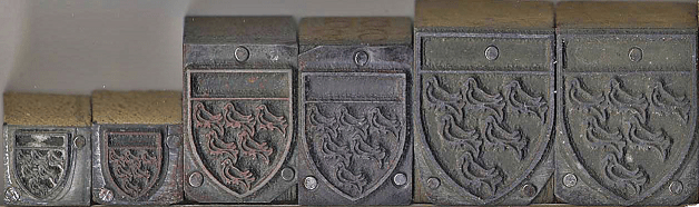 Laid out side by side metal blocks.